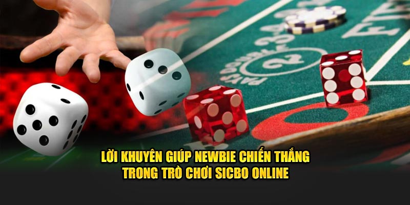 Lời khuyên giúp newbie chiến thắng trong trò chơi Sicbo online